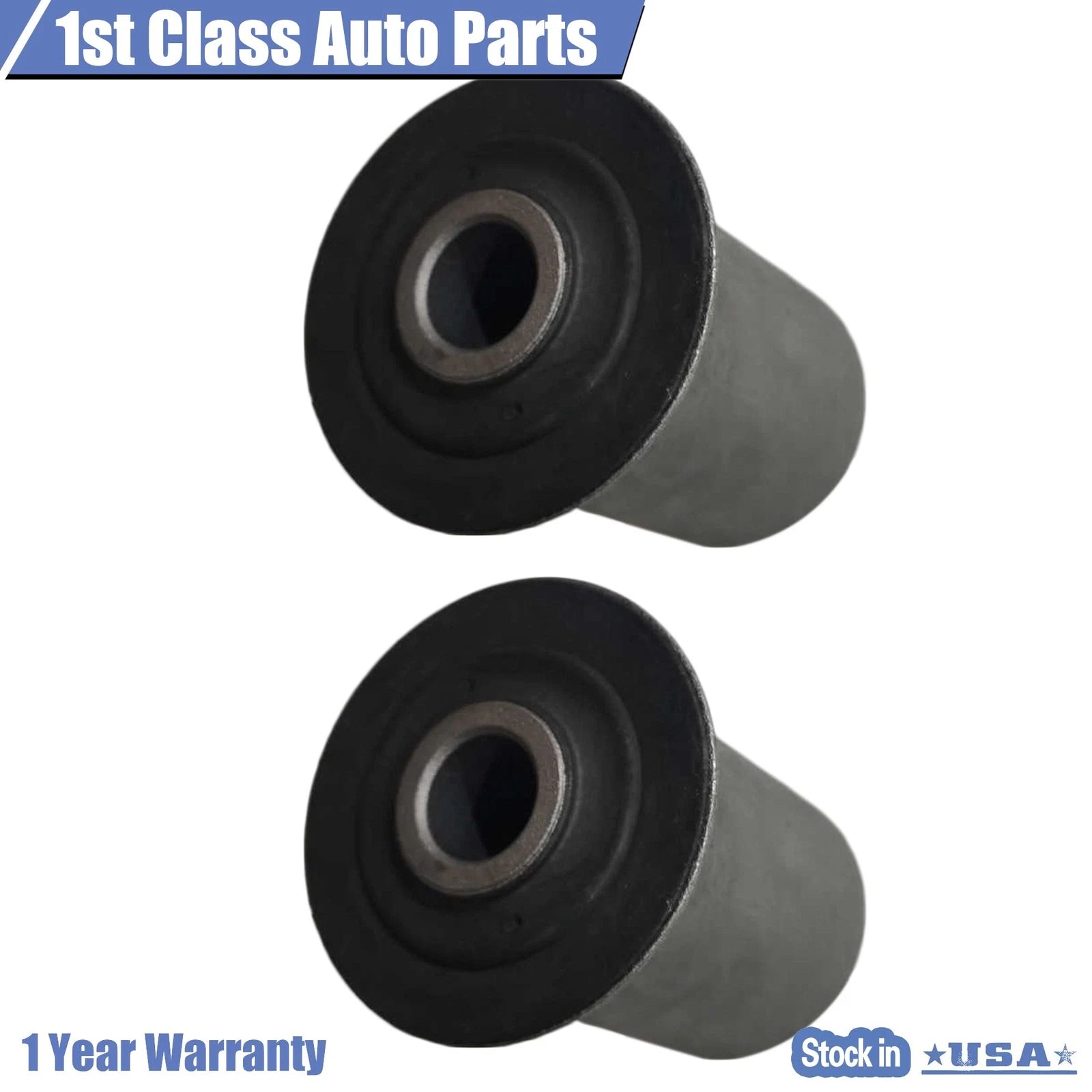 2X Leaf Spring Shackle Bushing for Chevrolet Savanna Blazer Silverado 1500 (1996–2002)
