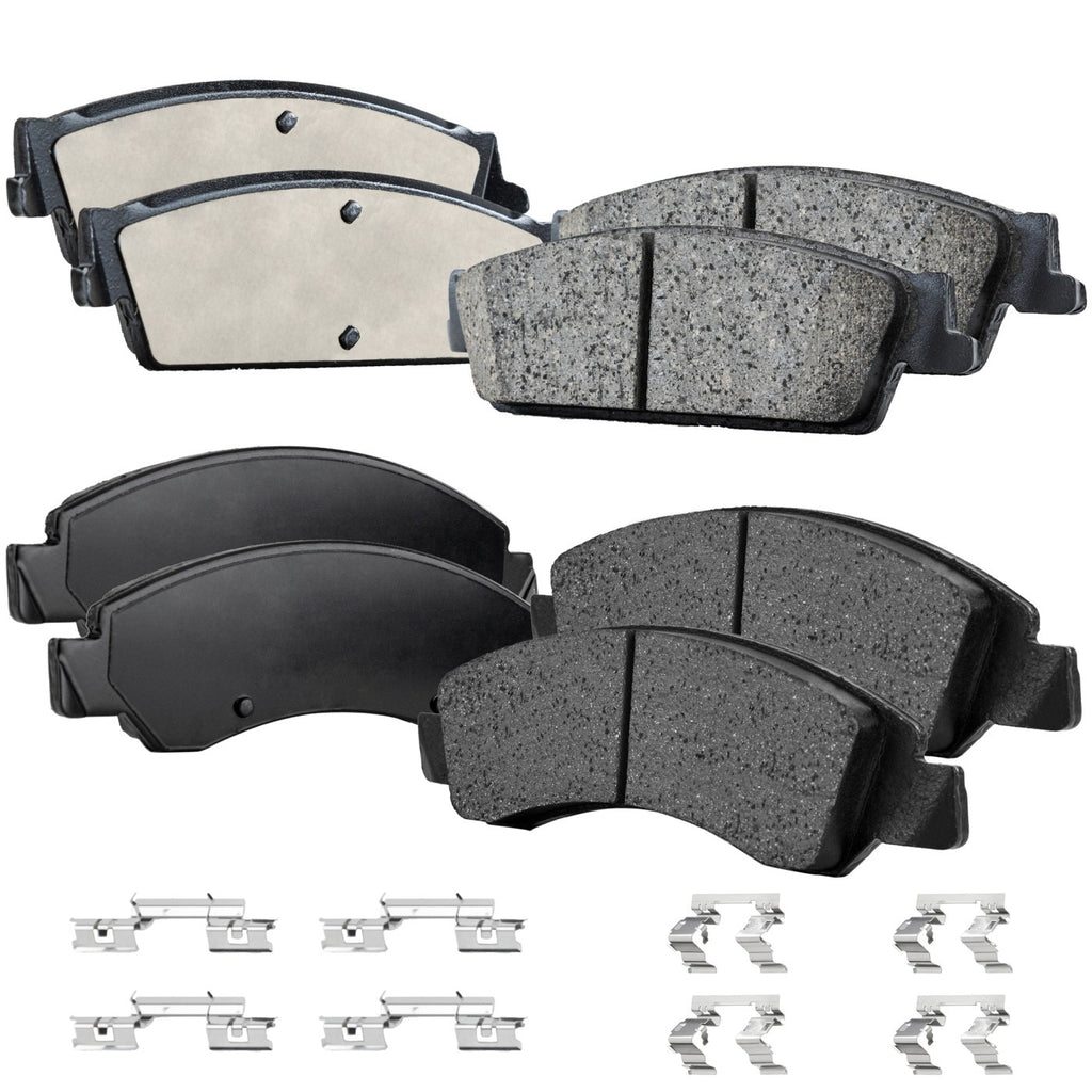 Brake Pad Set for Chevrolet Silverado 1500 GMC Sierra 1500 (2007–2013)