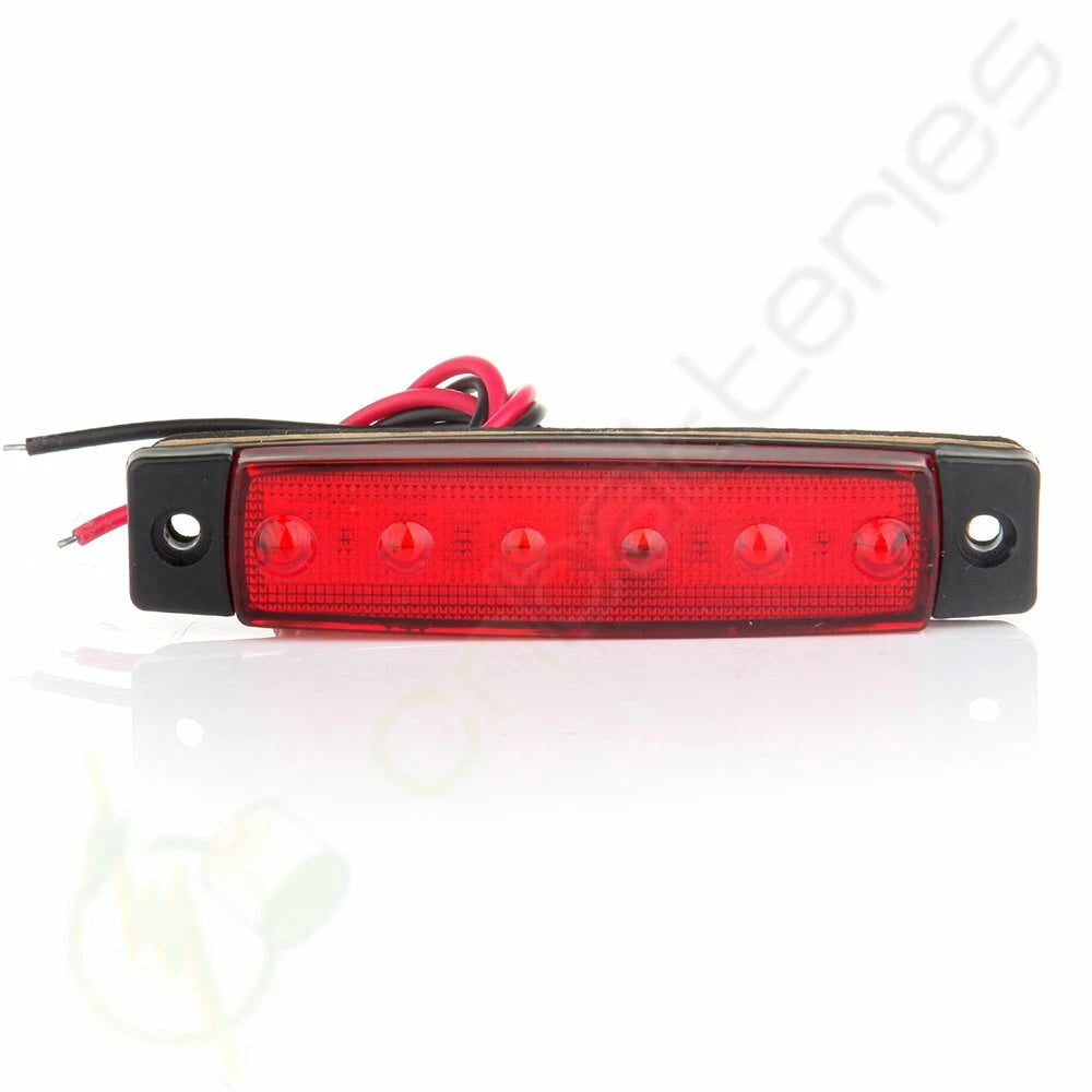 5 Pair Clearance Light Side Marker Sealed for Trailer Truck 12V
