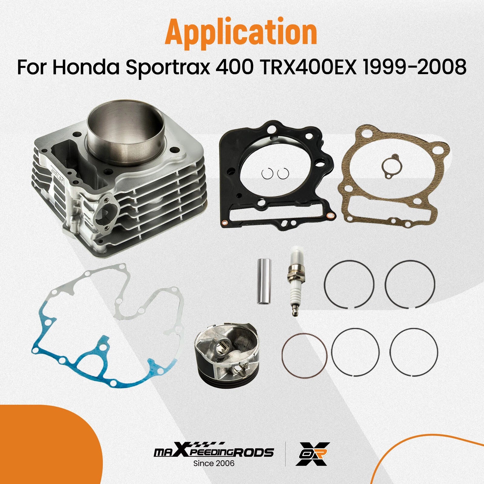 Top End Rebuild Kit for Honda TRX400EX (1992–2008)