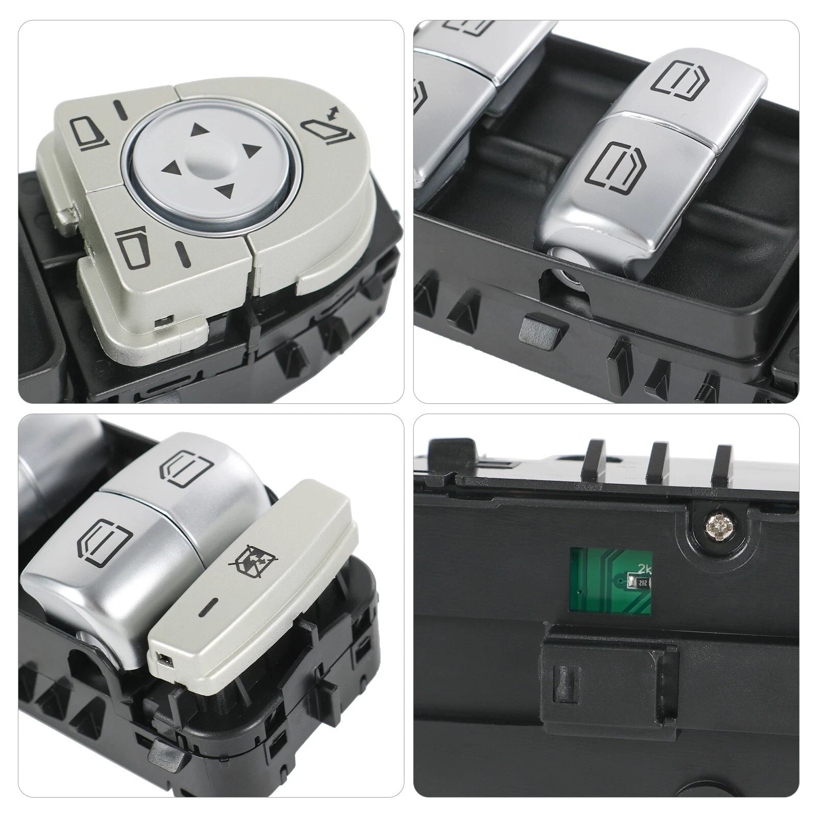 Driver Side Master Power Window Switch for Mercedes Benz GLC300 (2015-2021)