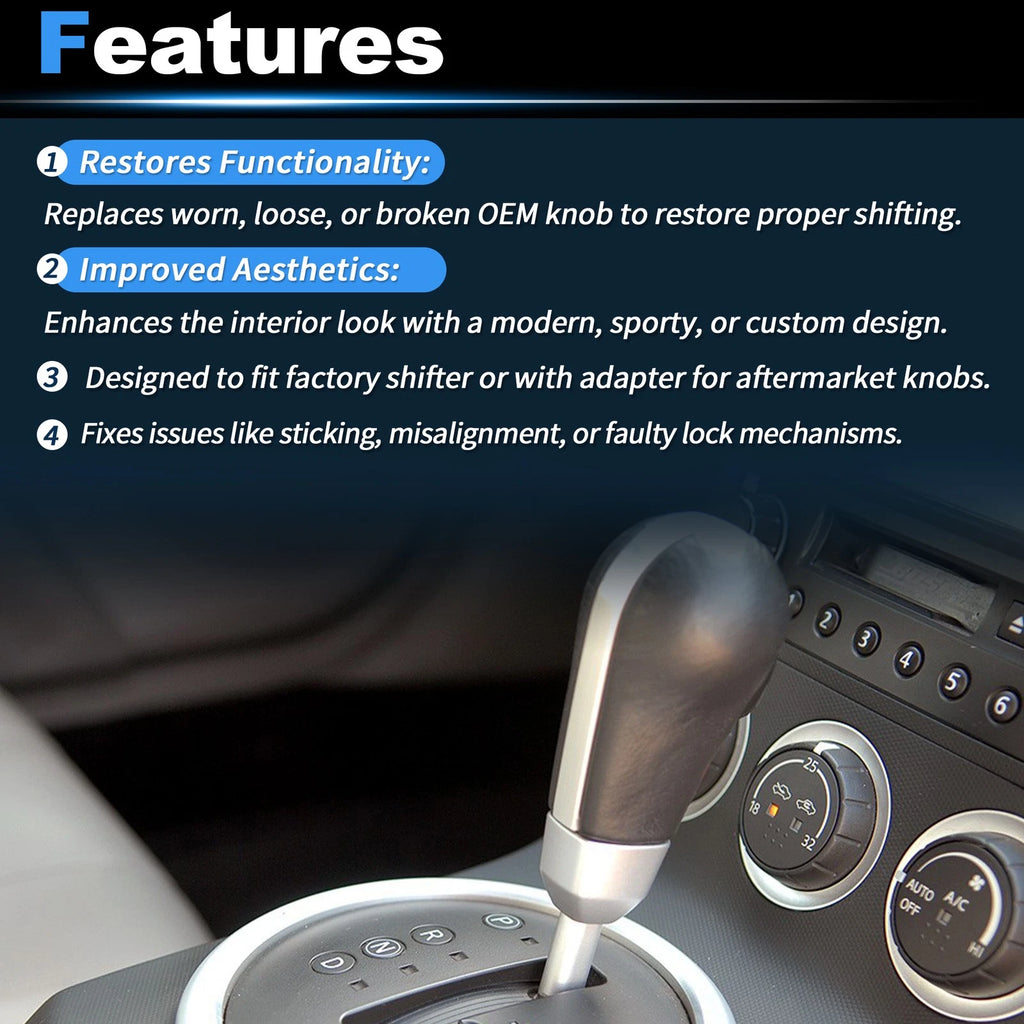 Automatic AT Gear Shift Knob for Nissan 350Z (2004–2007) No. 34910CL71B