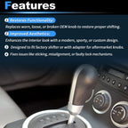 Automatic AT Gear Shift Knob for Nissan 350Z (2004–2007) No. 34910CL71B