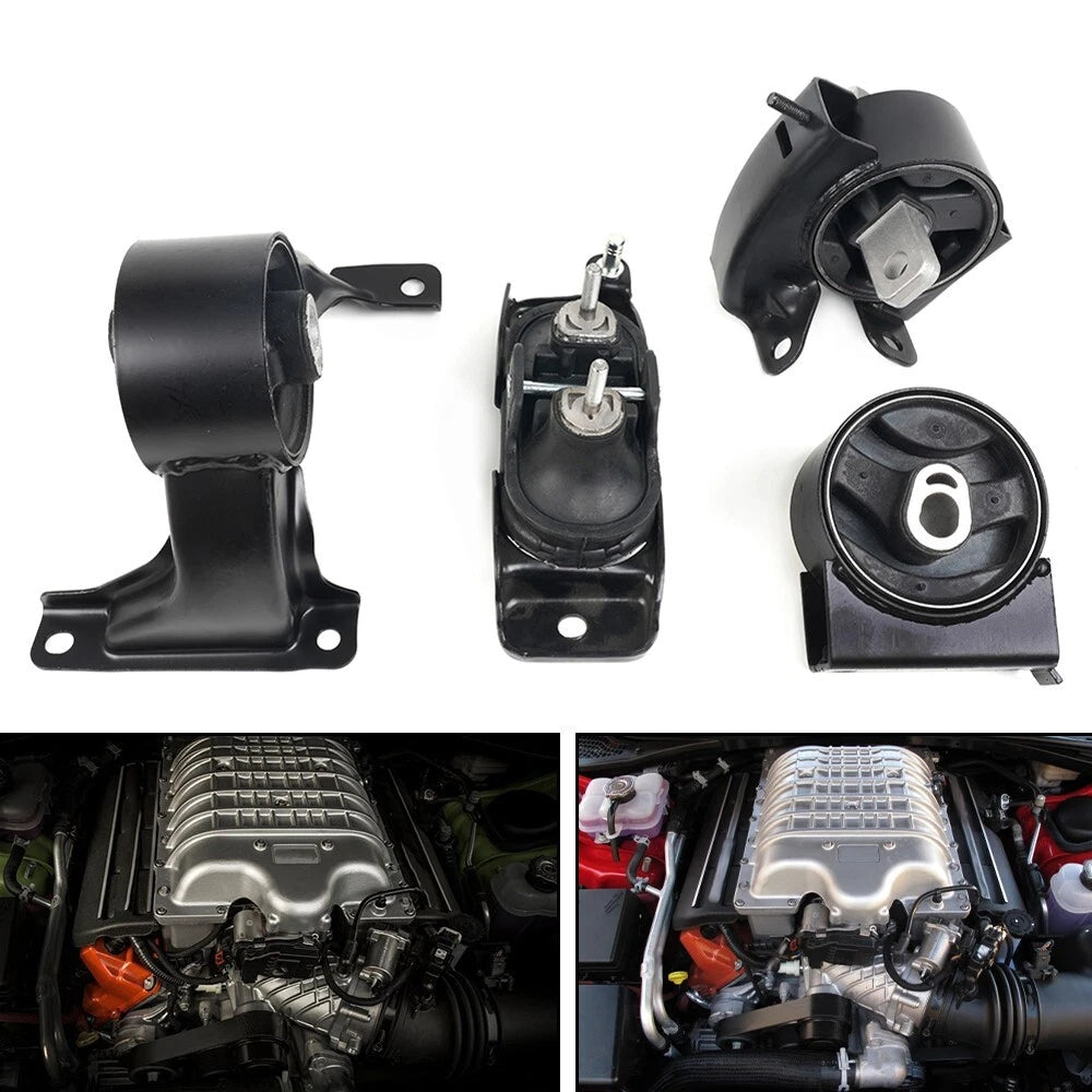 4X Engine Trans Mount for Chrysler Town & Country, Dodge Grand Caravan (2011–2020)