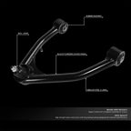 Set of 2 Tubular Front Upper Control Arms for Sierra Silverado 1500 (2007–2019)