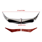 Bat Brow Batwing Fairing Accent Trim for Electra Glide, Street Glide, Trike (1996–2013)