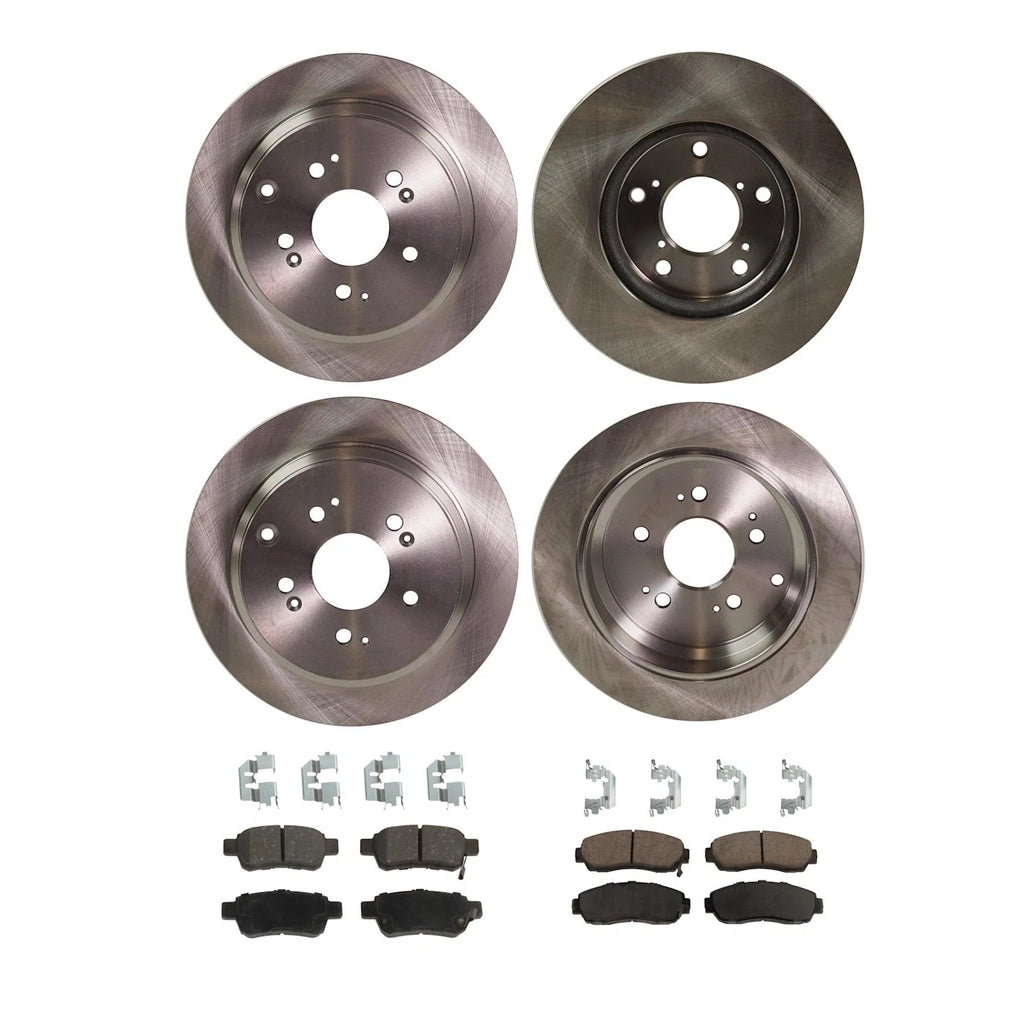 Brake Disc and Pad Kit for Honda Odyssey (2005–2010) Ceramic