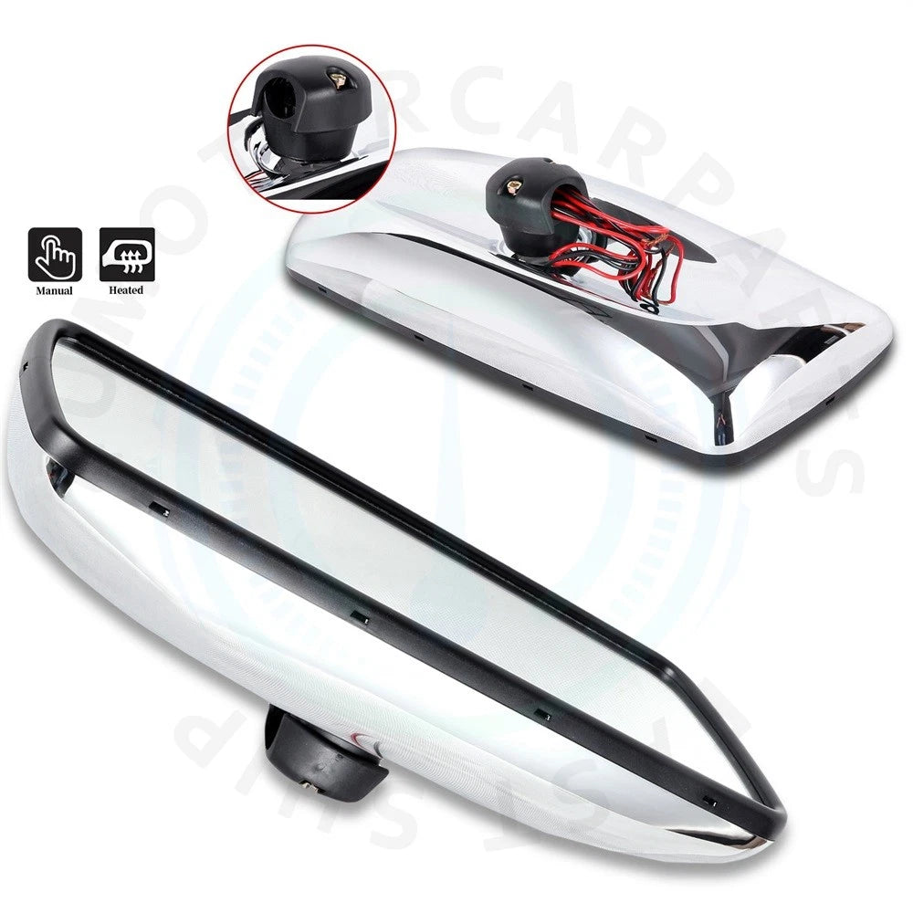 Set of 2 Heated Towing Side View Mirrors for Freightliner M2 Columbia (2002–2021)