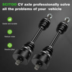 Set of 2 CV Axles for Arctic Cat 250 300 (2002–2004)