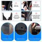 4 Pcs Molded Splash Guards Mud Flaps For Toyota RAV4 (2019-2025)