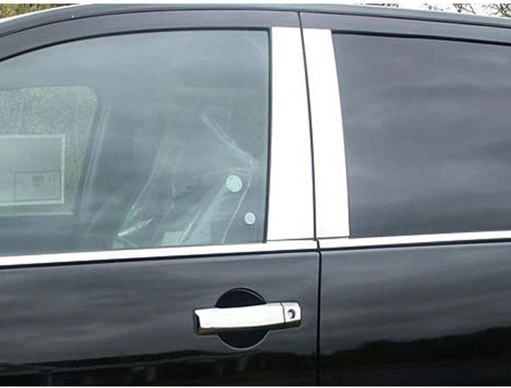 4pc. Luxury FX Stainless Steel Pillar Posts for 2004-2016 Nissan Armada Crew Cab