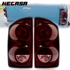 Set of 2 Tail Lights for Dodge Ram 1500 (2007–2008) & Ram 2500/3500 (2007–2009) Red Smoke
