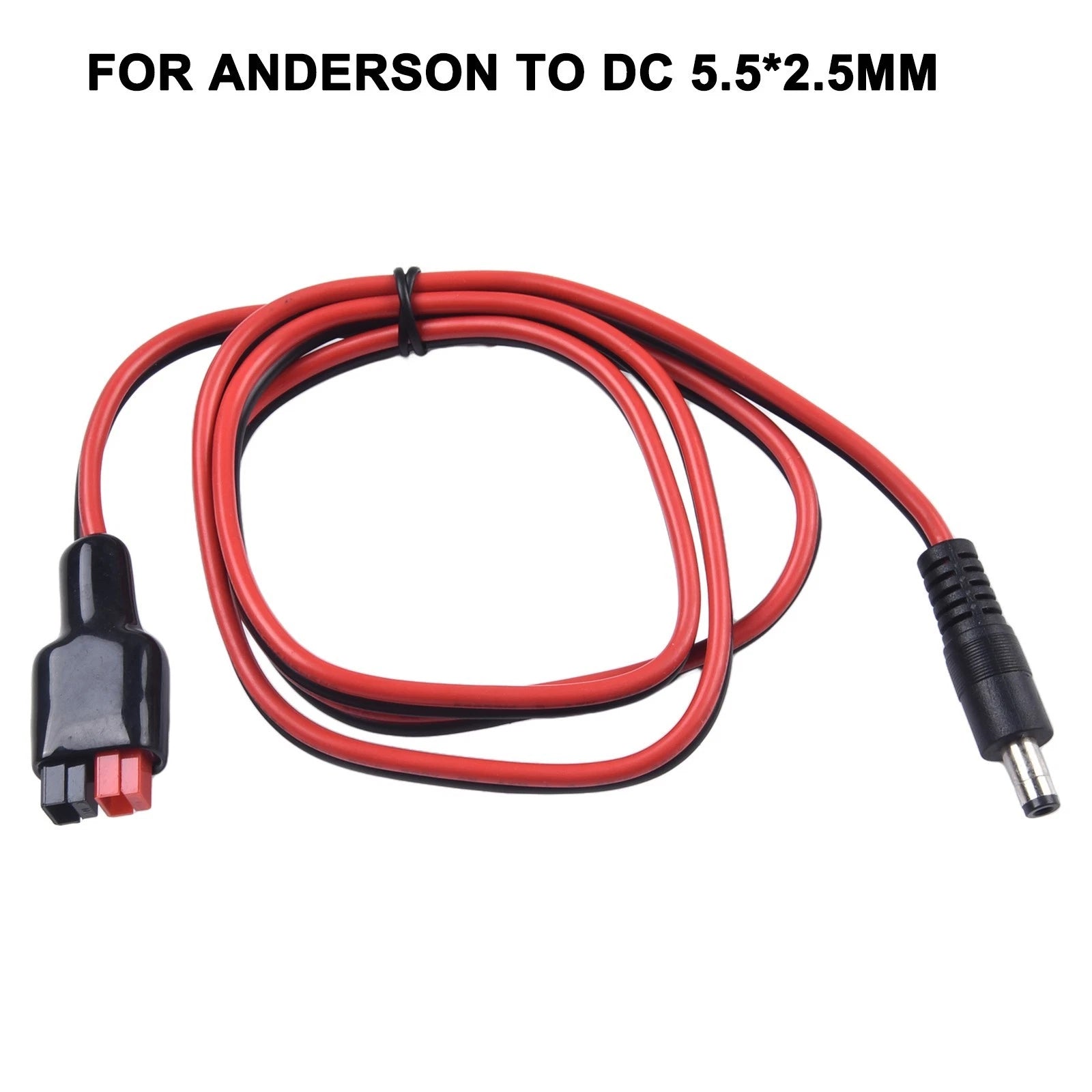 Solar Panel Cable Connect DC 5 5x2.5mm 18A Red/Black (Compatible with )