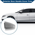 Exterior Door Handle Cover Trim for BMW X1 X5 F15 X6 F16 Silver Tone (14-19)