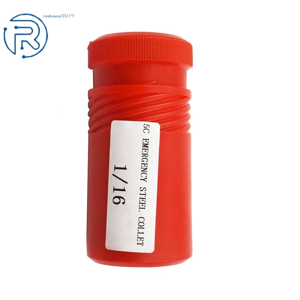 5C Emergency Steel Collet for Lathe & Fixtures (Drilled Bored or Machined)