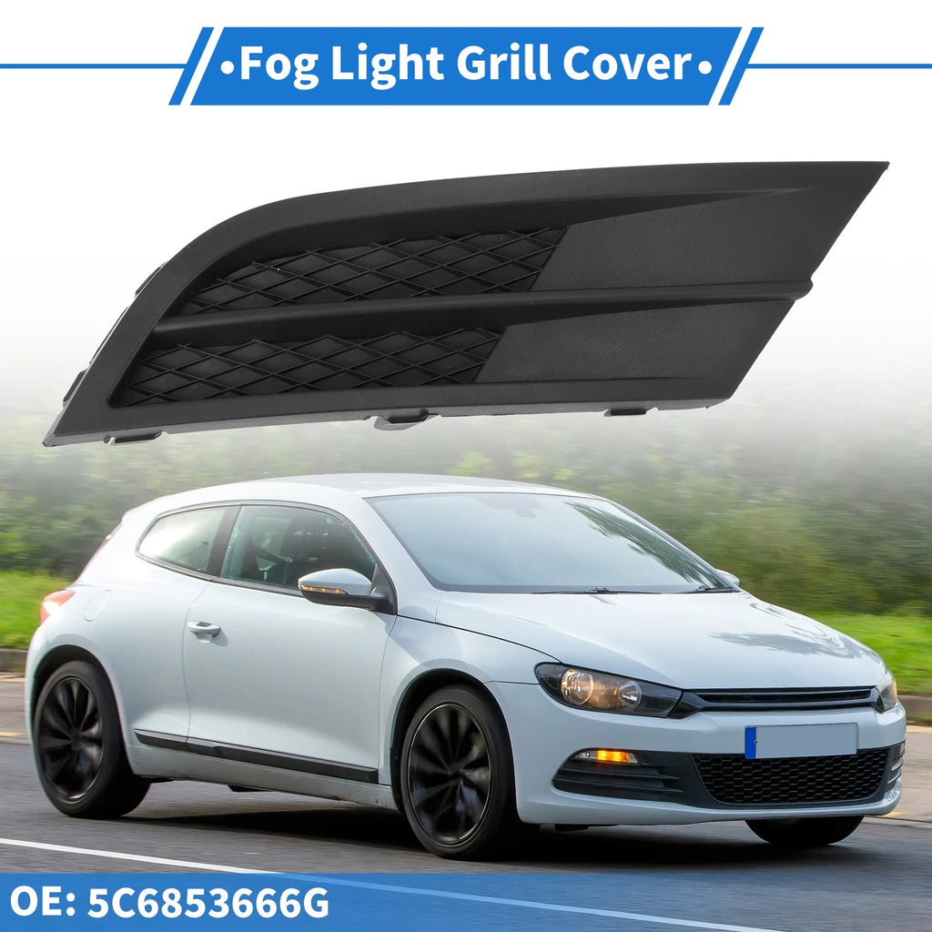 1pc Fog Light Grill for Volkswagen Jetta (2015–2018) No.5C6853666G
