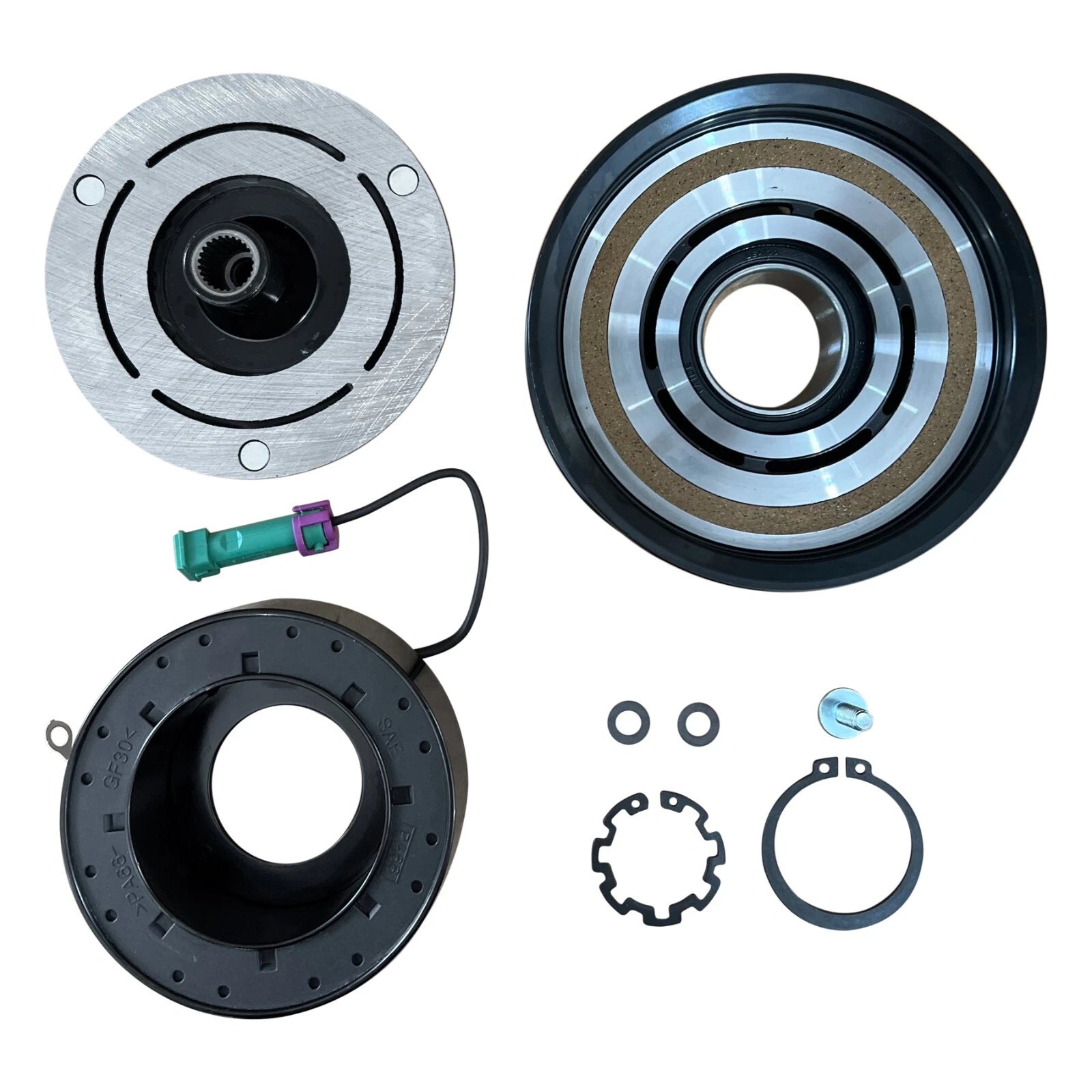 AC Compressor Clutch Replacement for Porsche 911 3.6L (1994–1998)