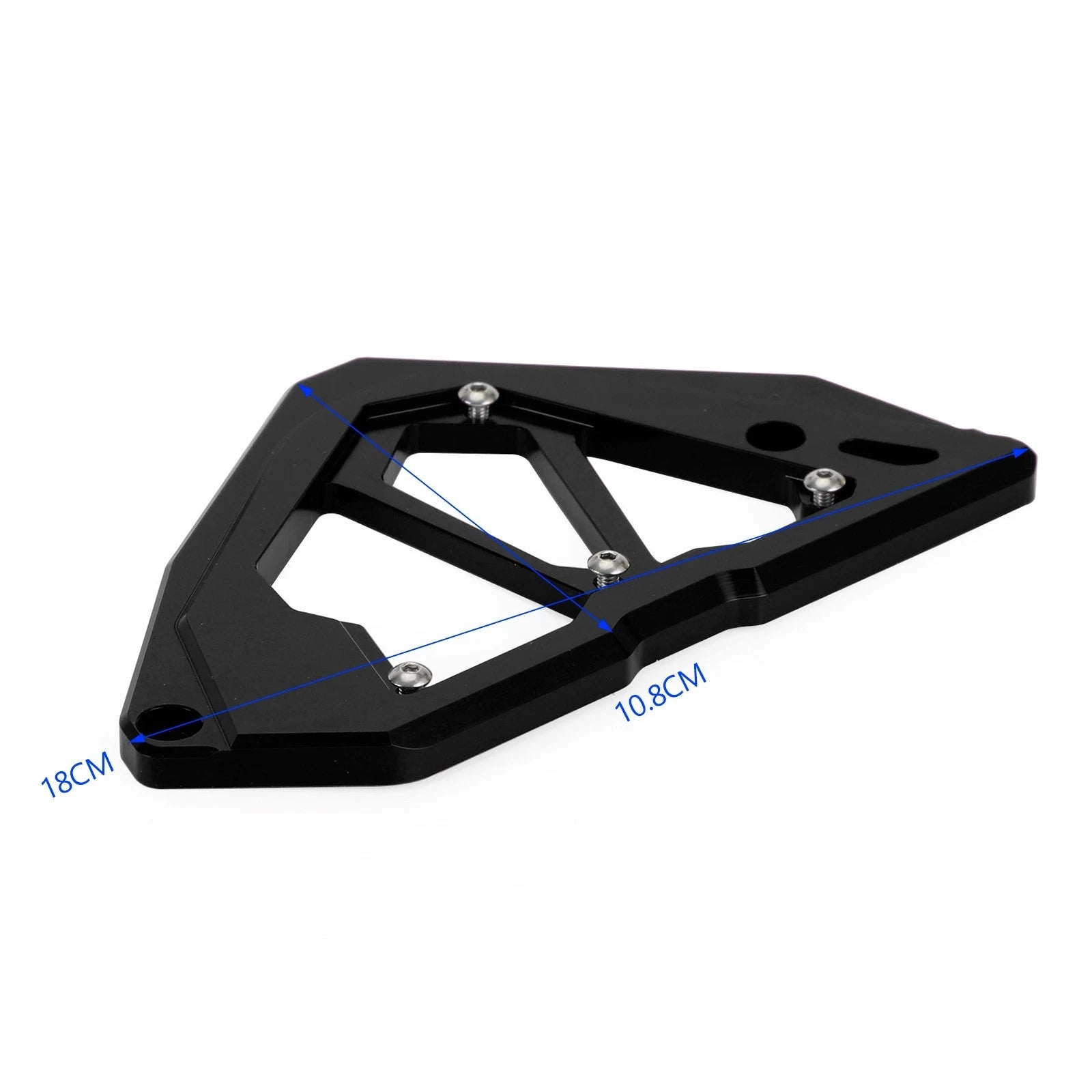 Sprocket Cover Chain Guard for Kawasaki Z250 Z300 Ninja 300 250 (2013–2017) Black