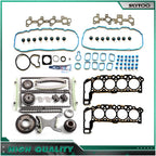 Head Gasket Set with Water Pump & Timing Chain for Nissan Frontier Pathfinder (2009)