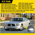 4X LED Footwell Door Courtesy Lights for Chrysler Sebring 300 Dodge Charger