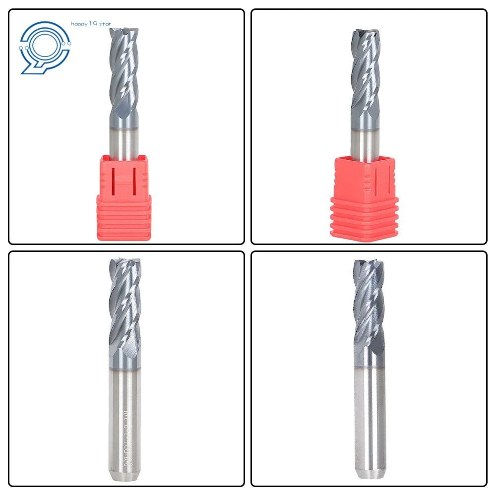 3/8" 4 Flute Carbide End Milling Cutter (2-1/2" Overall Length)