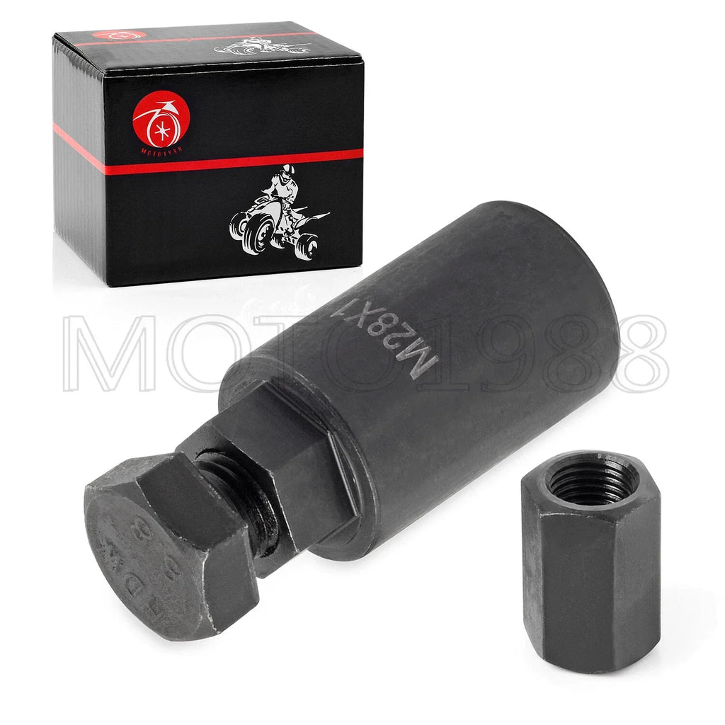 28mm Flywheel Puller Bolt for Kawasaki KX250/KX450/KLX110/KLX450R/KFX450 (1974–2023)