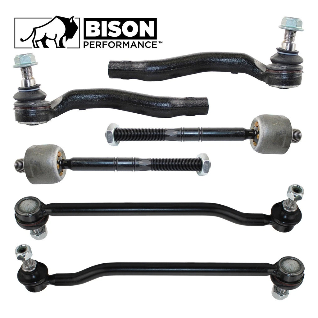 6pc Front Sway Bar Link Tie Rod End Kit for Mercedes-Benz S203 W203 (2001–2007)