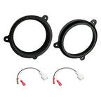 6.5 Inch Rear Door Speaker Adapter Pad with Plug-in Harness for Subaru Forester (2014–2018)