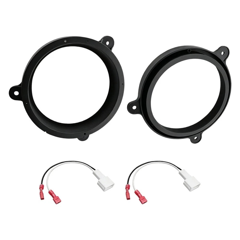 6.5 Inch Rear Door Speaker Adapter Pad with Plug-in Harness for Subaru Forester (2014–2018)