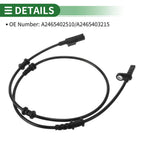 ABS Wheel Speed Sensor for Mercedes-Benz W176 (2012-2019)