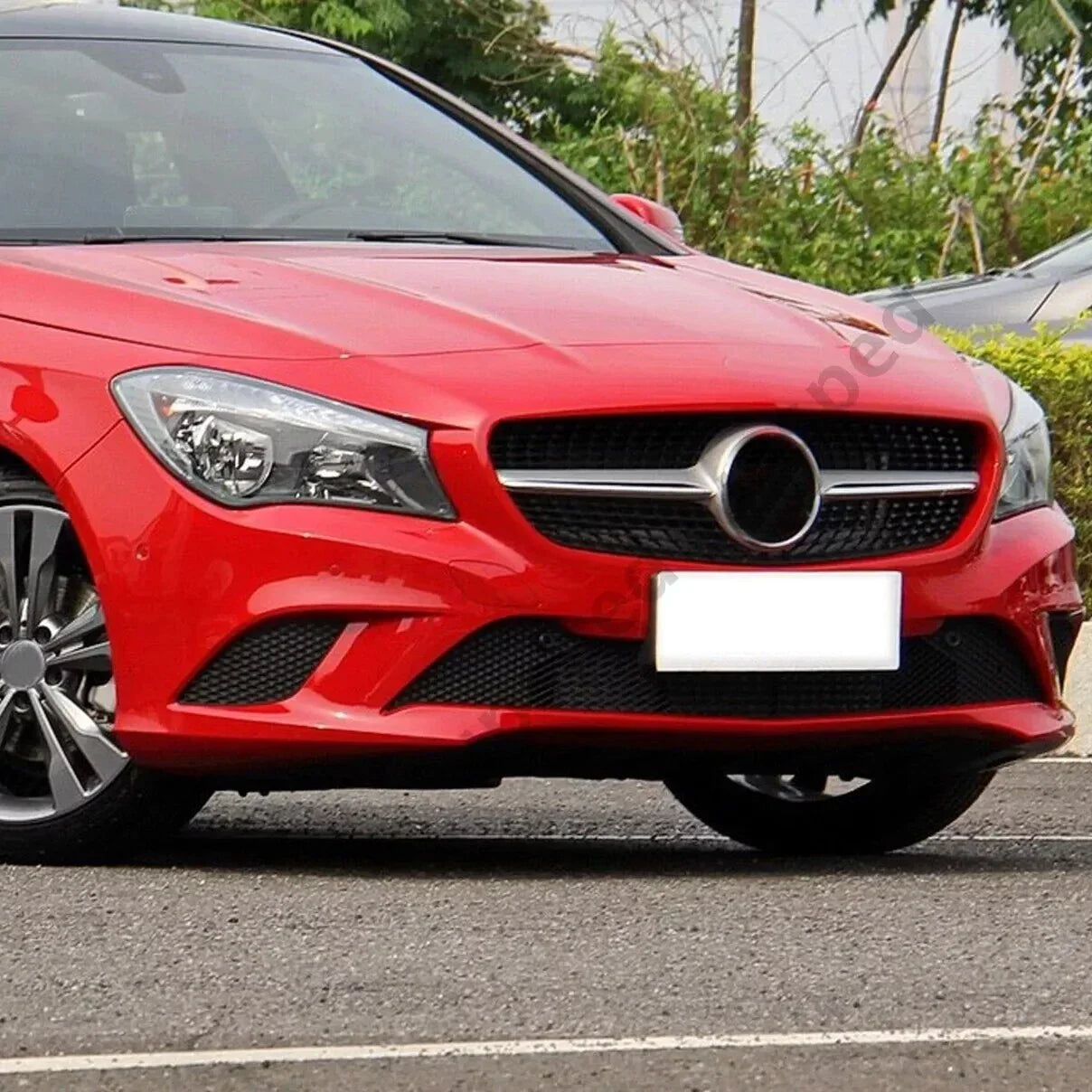 Front Bumper Tow Eye Hook Cover Cap for Mercedes-Benz CLA Coupe (2013–2016)