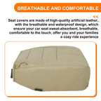 Driver Bottom Seat Cover for Ford F250 F350 F450 F550 Lariat (2008–2010) Tan