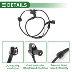 ABS Wheel Speed Sensor No. 8E0927803B for Audi A4 / A4 Quattro (2004–2008)