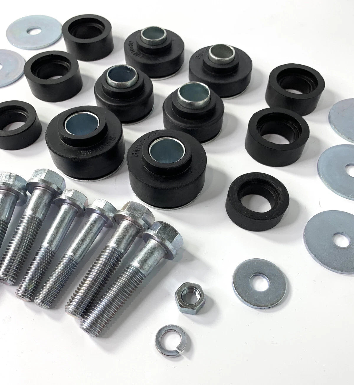 Subframe Body Mount Bushing Kit with Hardware for 1967-1972 Camaro Firebird 69-72 Nova