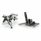 Adjustable Rearset for Suzuki GSX-R 1000 (2007–2008) - Aluminum Gray