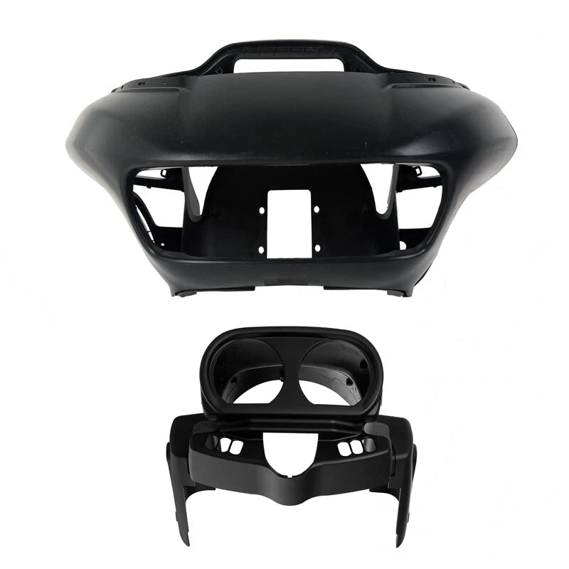 Matte Black Front Fairings Instrument Housing for Harley Road Glide (2015–2023)