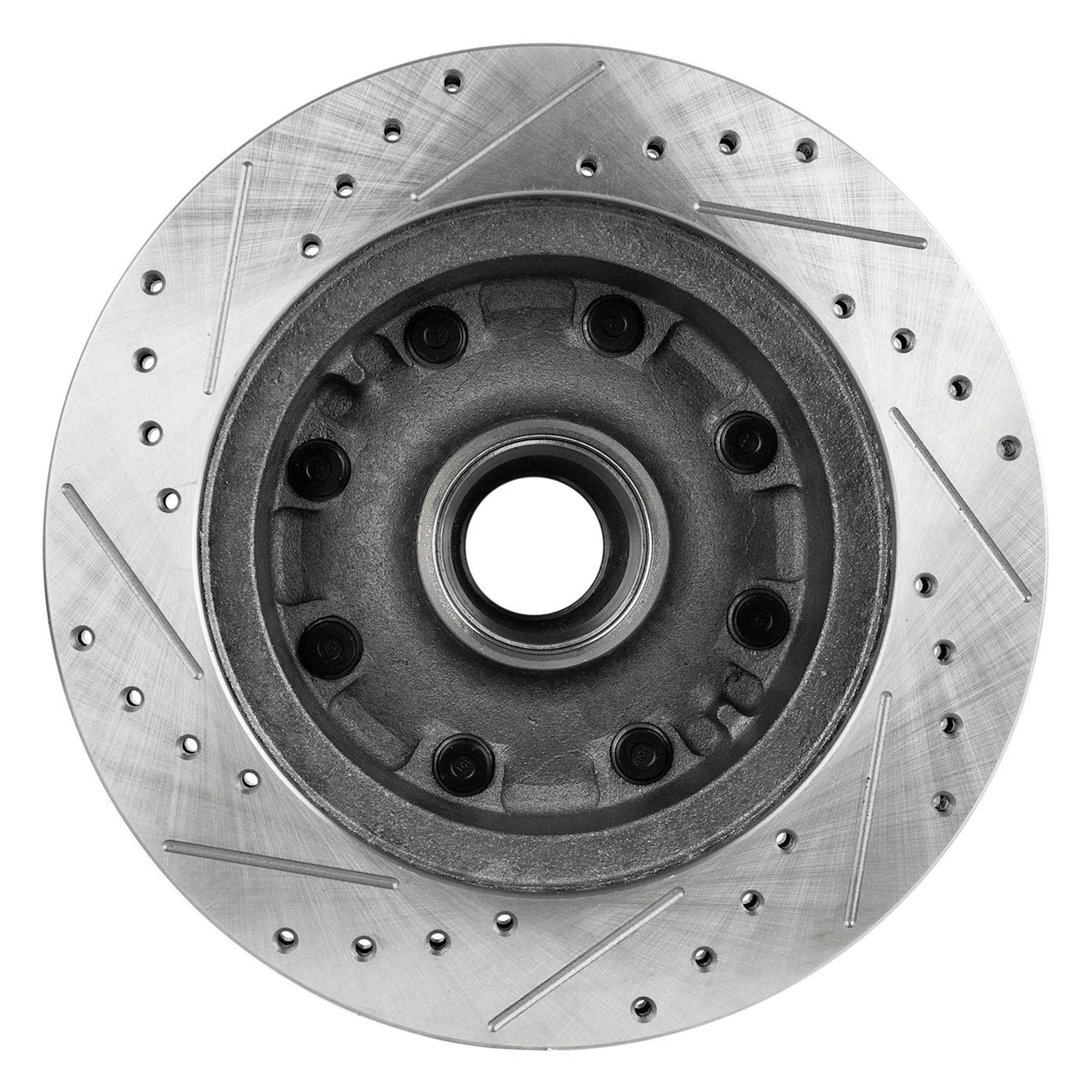 Brake Disc and Pad Kit for Ford F-150 (2000–2003) Cross-drilled