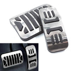 2X Stainless Steel Brake Gas Pedals Cover for Jaguar XE XF XJ XJL (2015–2020)