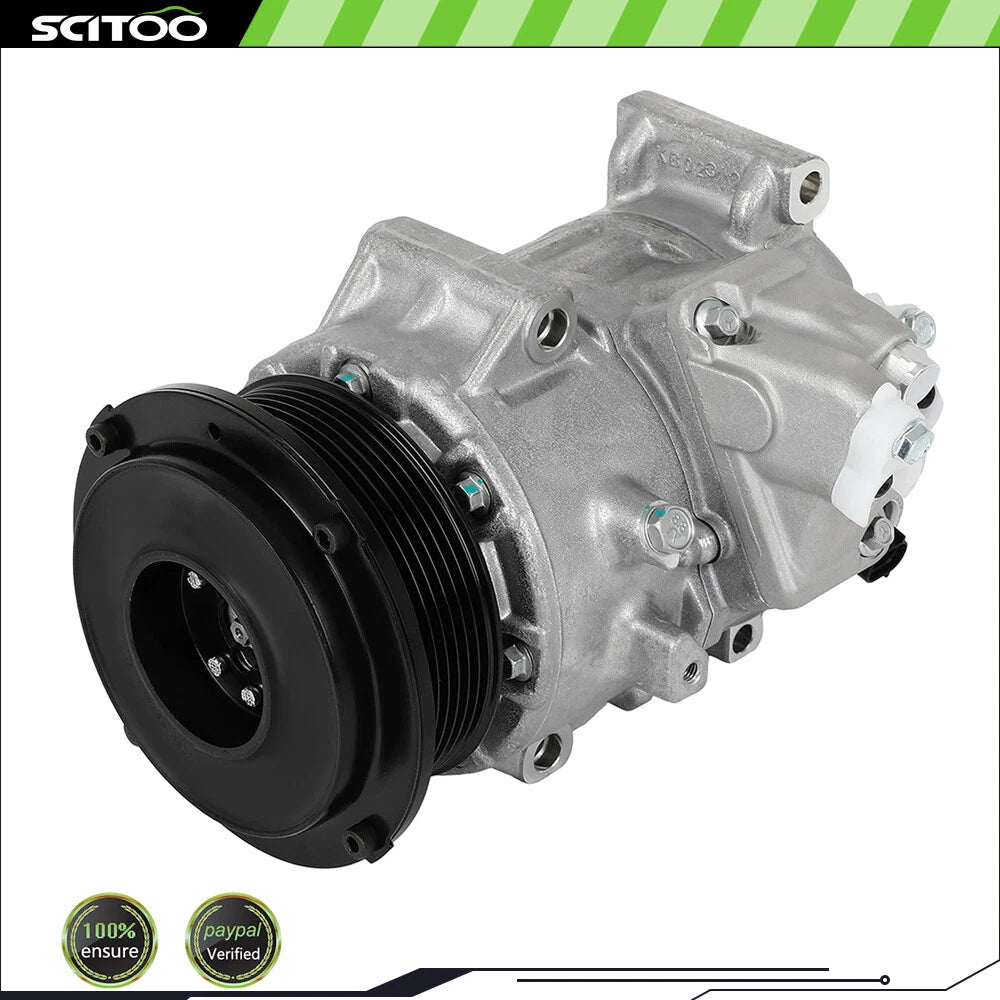 AC Compressor w/ Clutch for Toyota Highlander Venza (2009–2016) 2.7L