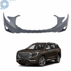 Front Bumper Cover for GMC Terrain (2018–2021) W/o Park Sensor Holes, Primed