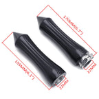 Black Hand Grips 7/8" 22mm for Suzuki GSXR 600 750 1000 Hayabusa (All Years)