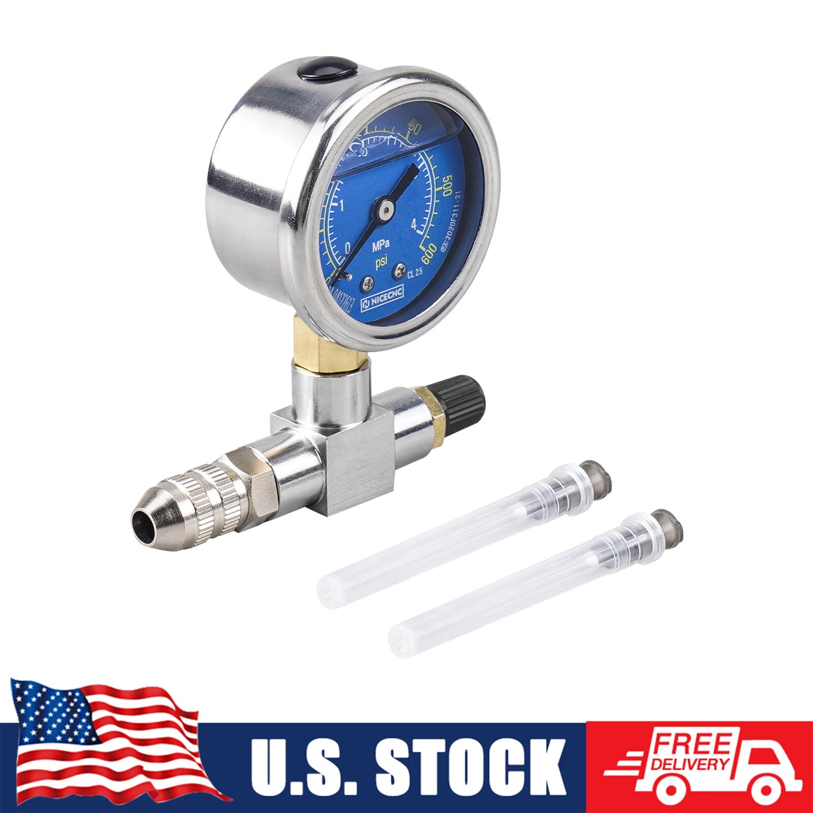 NICECNC Shock Nitrogen Needle Fill Tool for Polaris RZR (Universal)