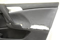 Door Panel Insert Cards for Acura TSX (2009–2014) - Gray Leather Synthetic