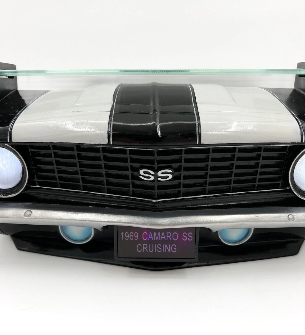 Front Wall Shelf with LED Headlights for 1969 Chevy Camaro SS (1967–1969)
