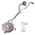 22 Inch Pressure Washer Surface Cleaner for 4200PSI (Fits Most Models)