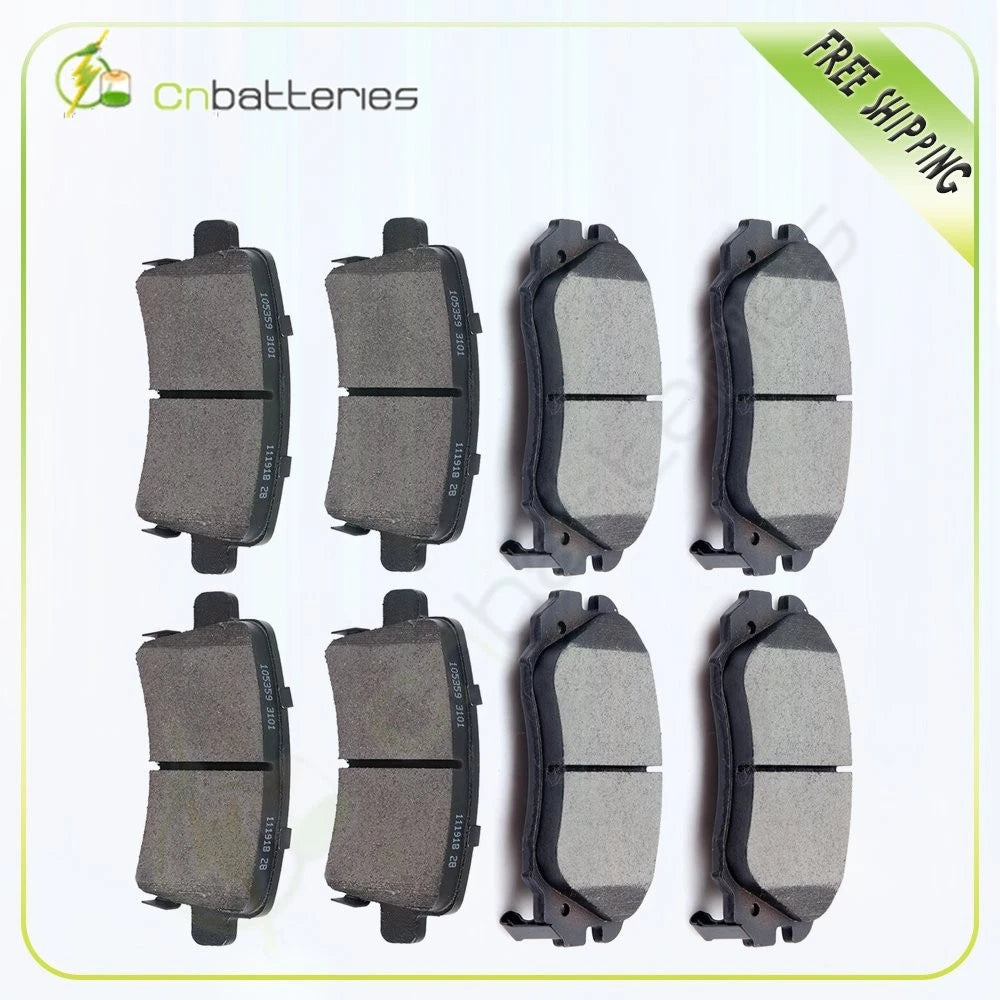 Ceramic Brake Pads Pair for Buick Allure (2010) & Regal (2012)