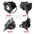 4X Engine & Trans Mounts for Honda Accord 2.3L (1998–2002) - Hydr W/ Vacu Pin