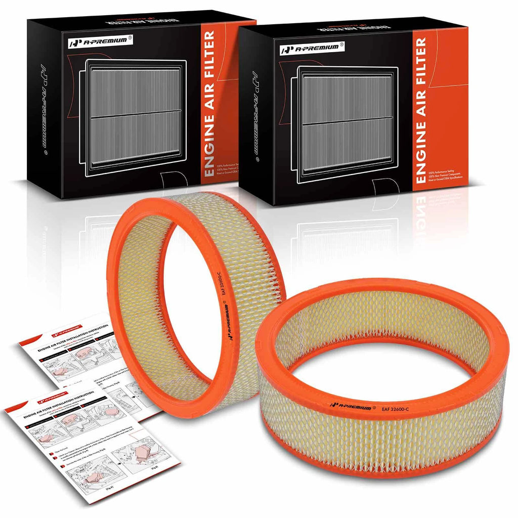 2X Engine Air Filter for Chevrolet Malibu (1975–1983)