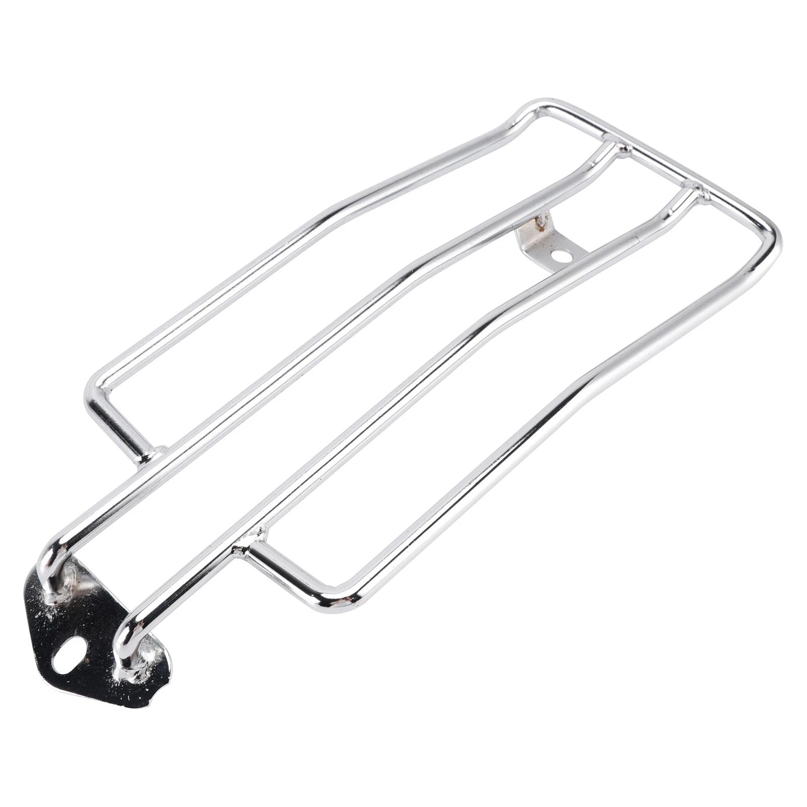 Chrome Solo Seat Luggage Rack for Harley Sportster XL XLH 883 1200 (1985–2003)