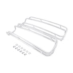 Chrome Saddlebags Lid Top Rail Guards for Harley Street Road Glide (1994–2013)